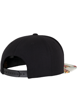 Casquette floral snapback