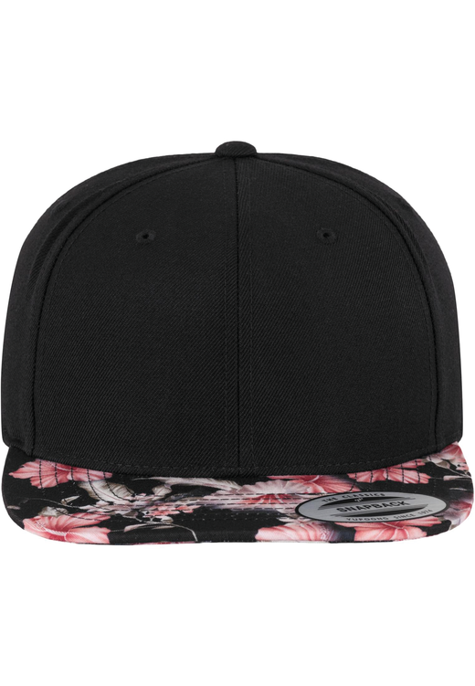 Casquette floral snapback