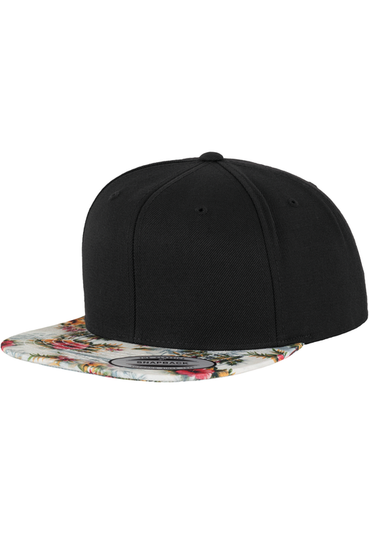 Casquette floral snapback