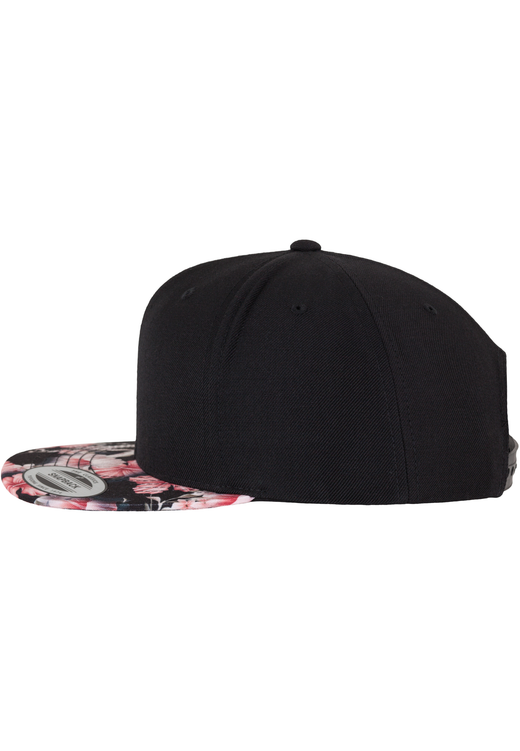 Casquette floral snapback