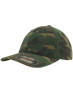 Gorra lavada Flexfit de camuflaje