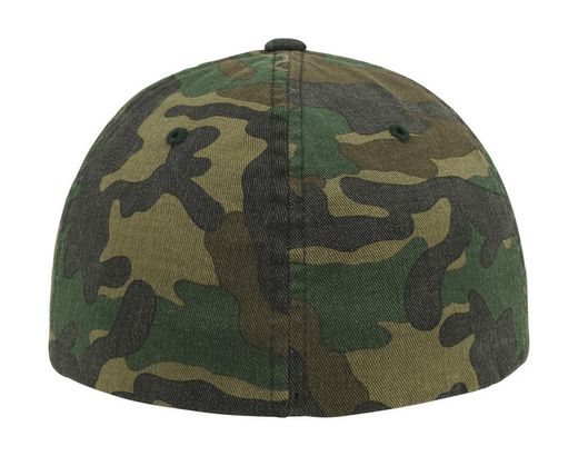 Gorra lavada Flexfit de camuflaje