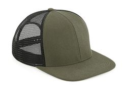 Original Flat Peak Trucker 6 Panel Kappe