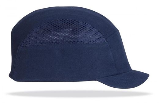 Gorra Protectora Pro Azul Marino Corta Steelpro