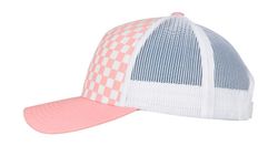 Gorra retro tablero de ajedrez