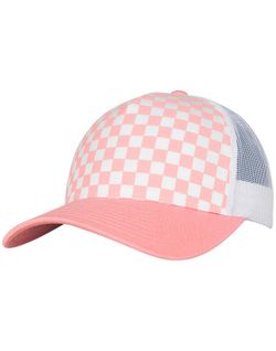 Gorra retro tablero de ajedrez