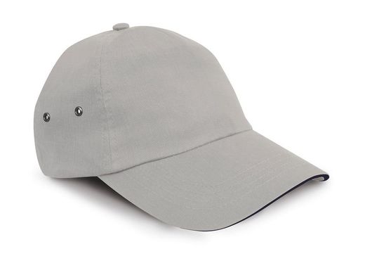 Cappello sandwich in velluto a 5 pannelli