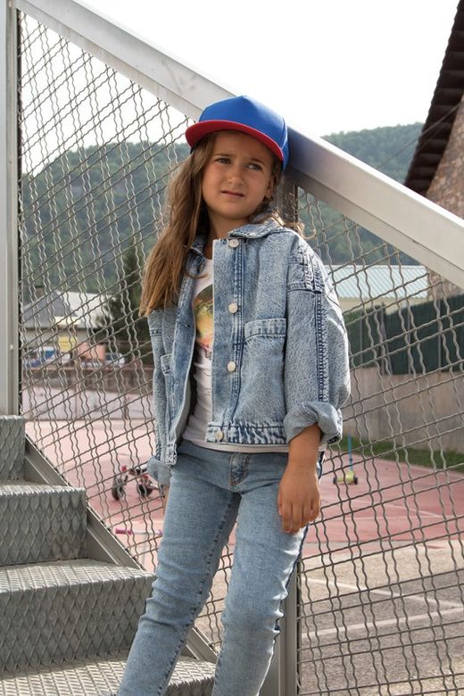 Cappellino snapback per ragazzi - 5 pannelli