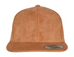 Gorra Snapback piel de ante