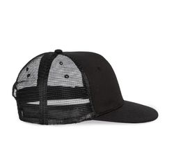 TRUCKER CAP 6 PANELS FLAT VISOR