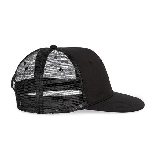 TRUCKER CAP 6 PANELS FLAT VISOR