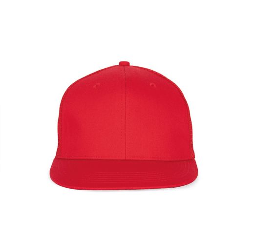 TRUCKER CAP 6 PANELS FLAT VISOR
