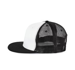 TRUCKER CAP 6 PANELS FLAT VISOR