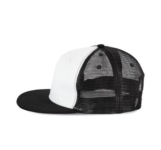 TRUCKER CAP 6 PANELS FLAT VISOR