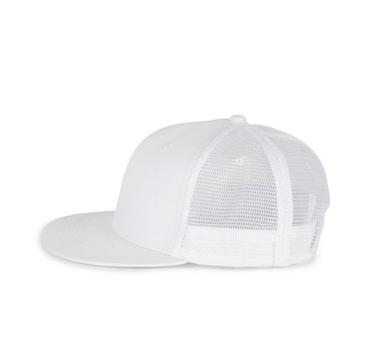 TRUCKER CAP 6 PANELS FLAT VISOR