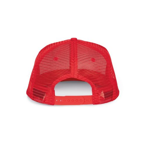 TRUCKER CAP 6 PANELS FLAT VISOR