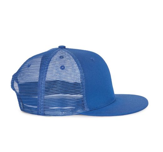 TRUCKER CAP 6 PANELS FLAT VISOR