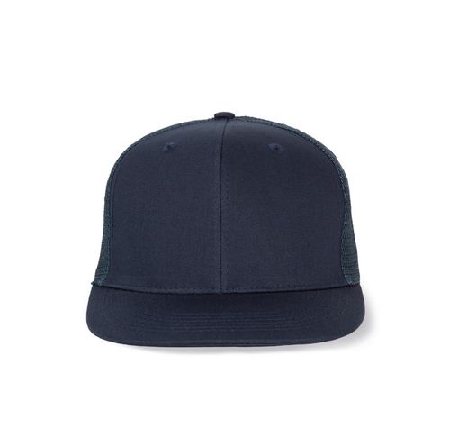 TRUCKER CAP 6 PANELS FLAT VISOR