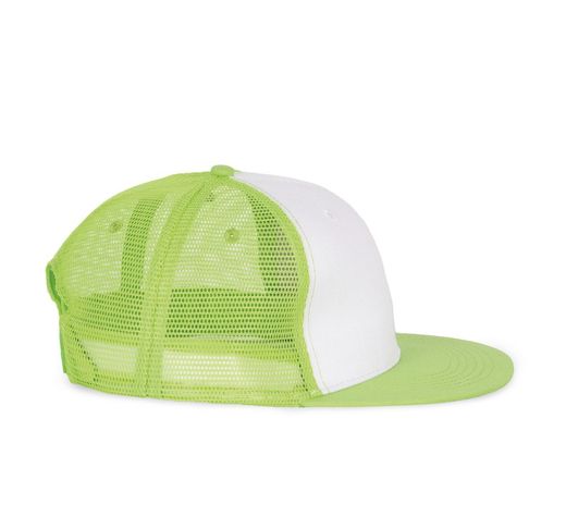 TRUCKER CAP 6 PANELS FLAT VISOR