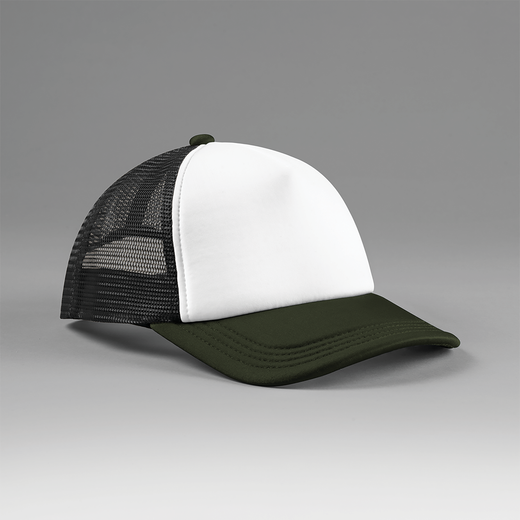 Cappellino trucker a 5 pannelli multicolore