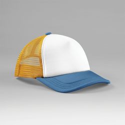 Cappellino trucker a 5 pannelli multicolore