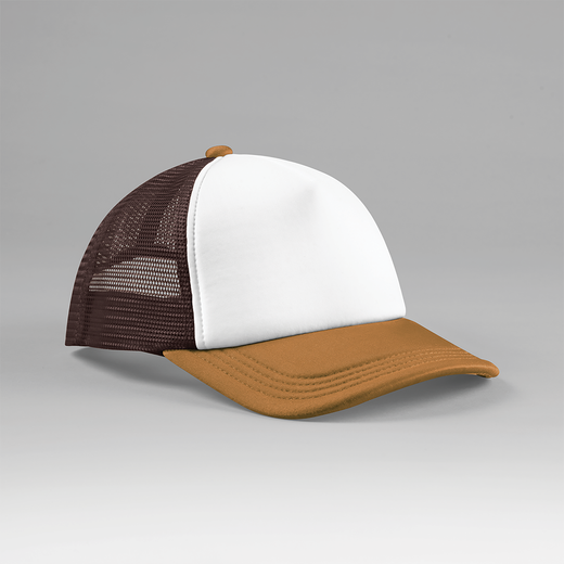 Cappellino trucker a 5 pannelli multicolore