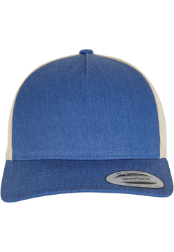 Casquette trucker retro bicolore
