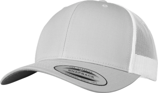 Casquette retro trucker bicolore