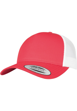 Casquette trucker retro bicolore