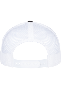 Boné trucker retro bicolor