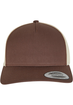 Casquette trucker retro bicolore