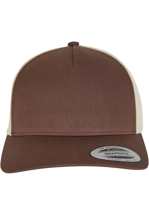 Casquette trucker retro bicolore