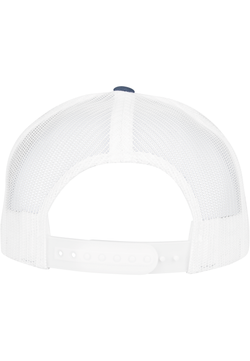 Casquette trucker retro bicolore