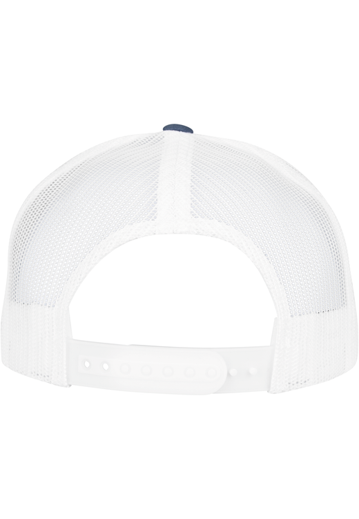 Casquette trucker retro bicolore