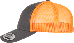 Casquette retro trucker bicolore