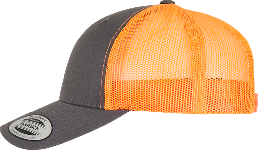 Casquette retro trucker bicolore
