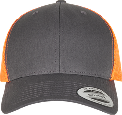 Casquette retro trucker bicolore