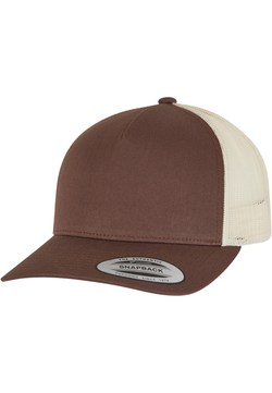 Casquette trucker retro bicolore