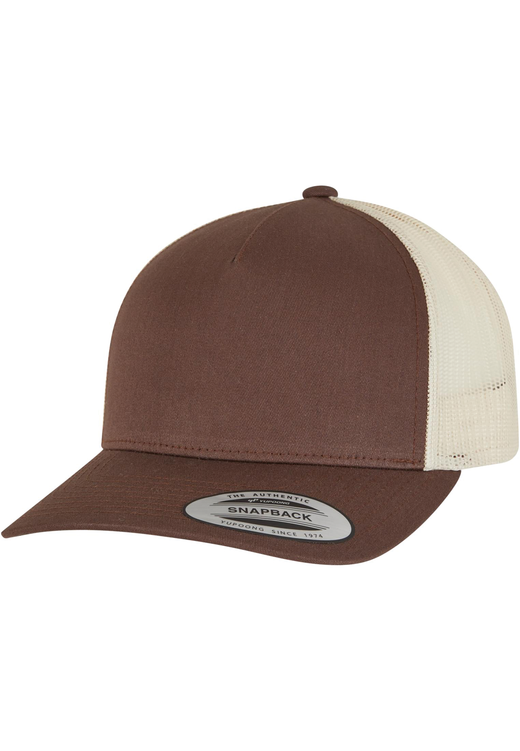 Casquette trucker retro bicolore