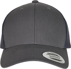 Casquette retro trucker bicolore