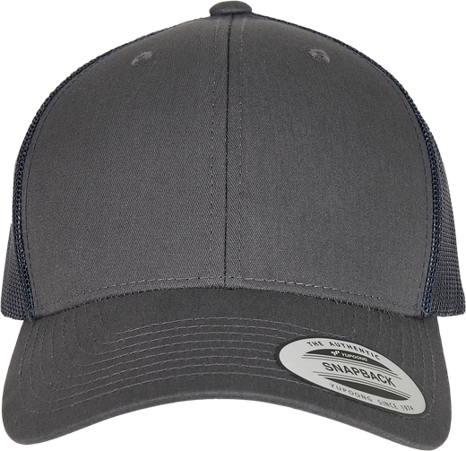 Casquette retro trucker bicolore
