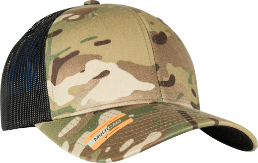 Casquette retro trucker multicam