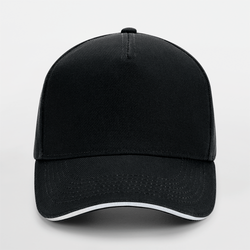 Cappellino Ultimate a 5 pannelli sandwich a contrasto