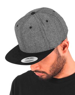 Gorras deportivas	 Chambray-Suede Snapback