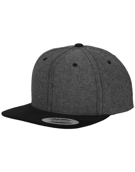 Gorras deportivas	 Chambray-Suede Snapback