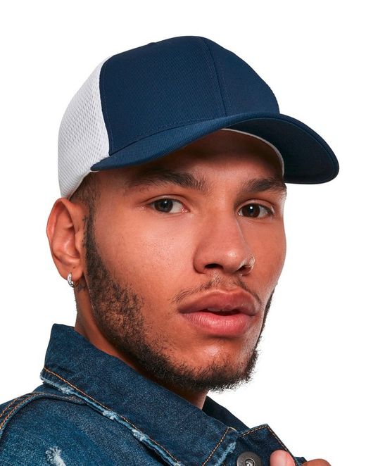 Gorras deportivas	 Flexfit de rejilla Ultrafibra 2 tonos