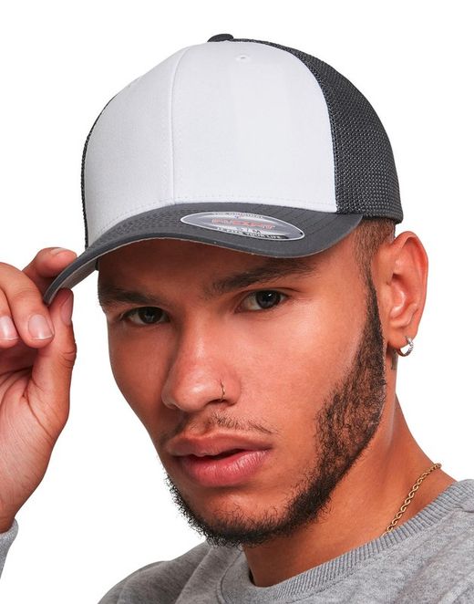 Gorras deportivas	 Flexfit Malla de color frontal