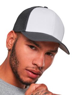 Gorras deportivas	 Flexfit Malla de color frontal