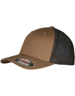 Casquettes de sport Flexfit Trucker en maille recyclée