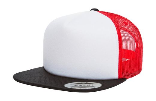 Gorras deportivas	 Trucker de espuma con frontal blanco